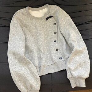 Gray hoodie Abercrombie & Fitch